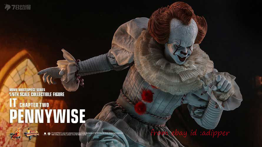 Hot Toys Mms555 1/6 Pennywise It Chapter Two Pennywise Bill Skarsg