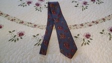 Remington Neck Tie, Gray and Red, 100 Silk, Classic and Skinny
