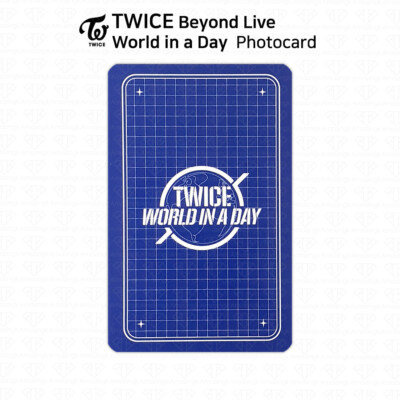 TWICE Beyond Live World In A Day Photobook Official Photocard KPOP