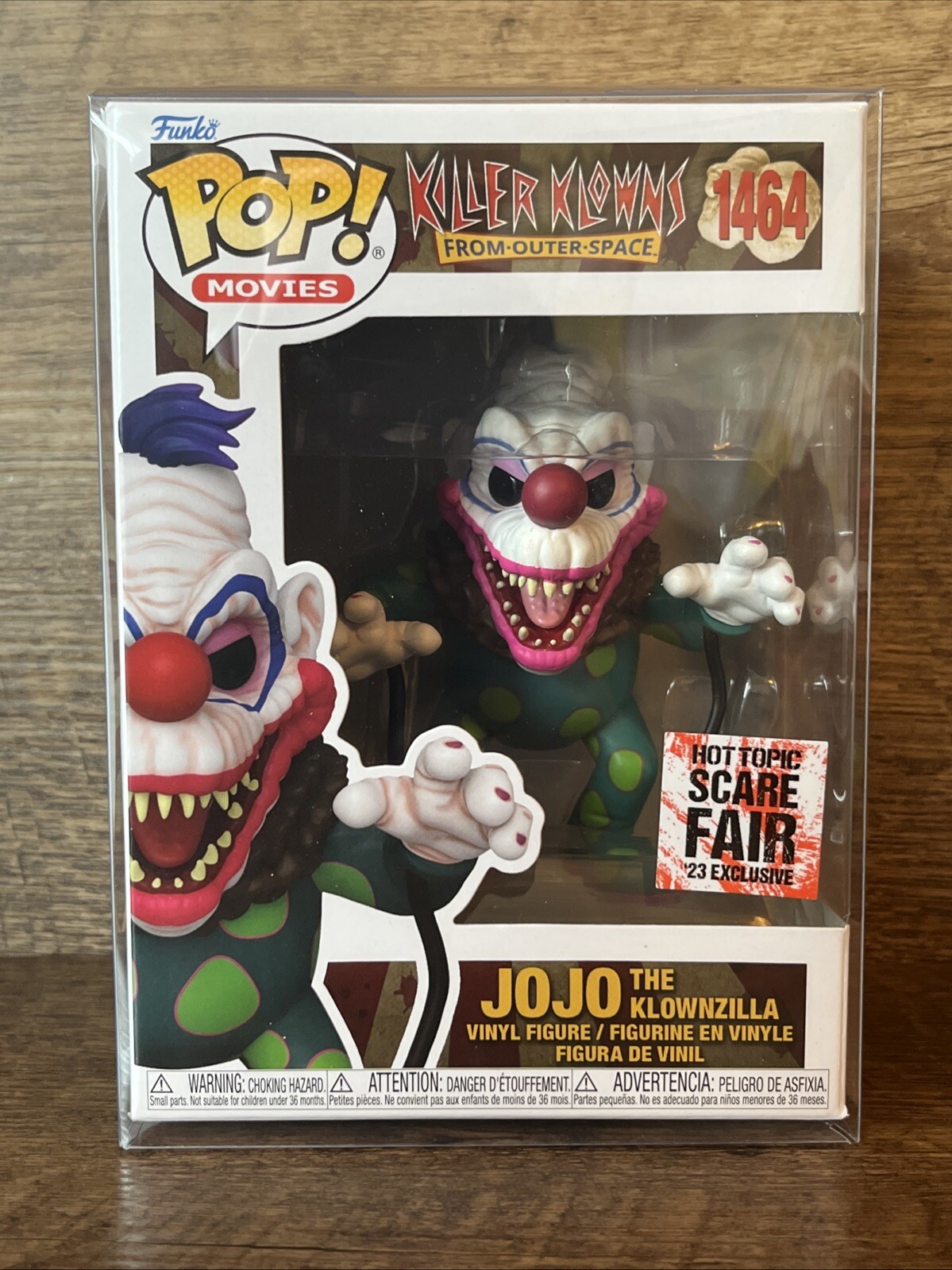 Funko Pop! Killer Klowns from Outer Space JoJo The Klownzilla 1464 Hot Topic