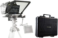 Glide Gear TMP 750 Professional Autocue Tablet Tripod Teleprompter Hard Case