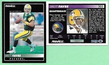 1992 Pinnacle Football Brett Favre #303 Green Bay Packers👍