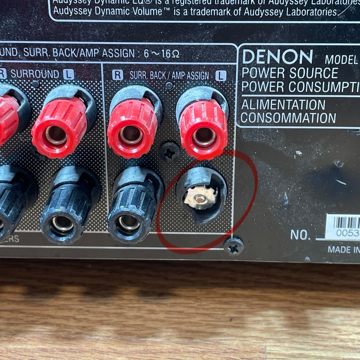 Denon AVR-1911- 7.1 Ch HDMI A/V Home Theater Receiver See Photos