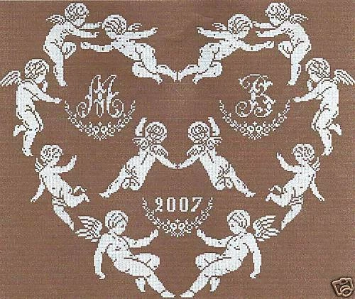 Grilles seules de broderie et point de croix