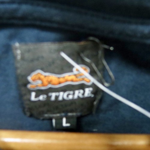 Camiseta Grande Le Tigre Color Verdadero Grande Roja Azul y Blanca Logotipo Tigre - Imagen 3 de 6