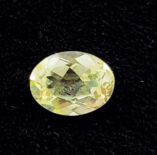 Piedras preciosas sueltas de corte ovalado heliodor amarillo natural certificado de 1,90 quilates - Imagen 5 de 5