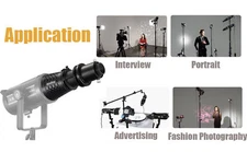 US Godox SA-17 Adapter & SA-P Projection Attachment For Bowens Mount LED Light