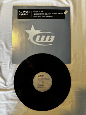 UK FIRST PRESS Convert - Nightbird 12'' 187 Lockdown, Jason Nevins Mix 1998 HOUSE