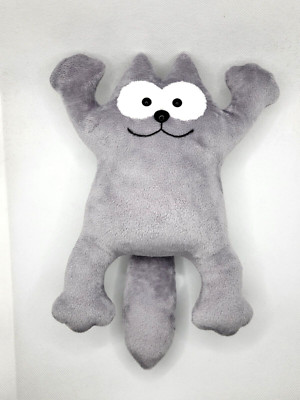 Stofftiere Simon's Cat, 28 cm - Spielzeug für Haus & Kinder - Handarbeit - Grau