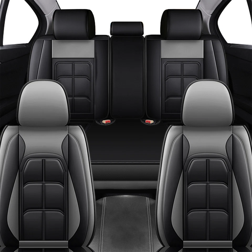 Full Set Seat Covers Custom For 2018-2023 Nissan Kicks S/SR/SV PU Leather Covers - Изображение 3 из 4