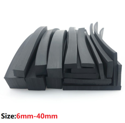 Nitret Ruber Solid NBR Nitrite Rubber Strip - 6-40mm Various Sizes Of Rubber Strips ...
