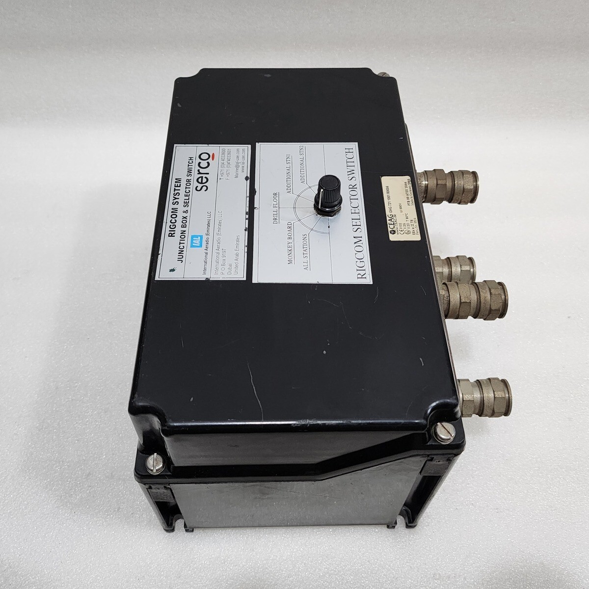 CEAG GHG 721 1001 R0004 RIGCOM SELECTOR SWITCH GHG7211001R0004 | eBay