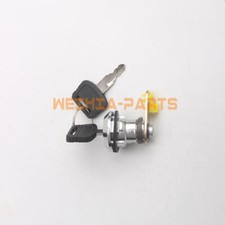 NEW Cab Door Lock Cylinder With Key Fit For Hitachi 120 200-5 EX-5 Excavator