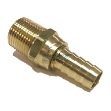 1/2 SWIVEL HOSE BARB X 1/2 MALE NPT Brass Pipe Fitting NPT Gas Fuel Water Air