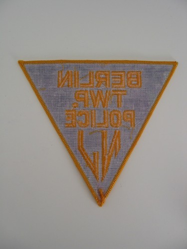 New Jersey BERLIN TWP. POLICE Patch - Camden County - Afbeelding 3 van 3