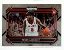 2023 Panini Prizm Draft Picks #10 Terquavion Smith NC State Wolfpack Basketball