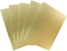 25 Sheets Gold Metallic Cardstock Paper 8.5 X 11 Inch A4 Size 250Gsm/92Lb Thi