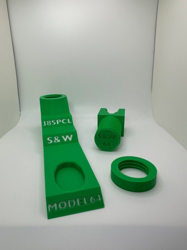 Supporto pistola personalizzato progettato per Smith Wesson Model 64 stampato in 3D conservazione sicura - Foto 28 di 42