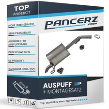 Endschalldämpfer  für Hyundai i10 II (BA, IA) 1.0 LPG Auspuff Endtopf