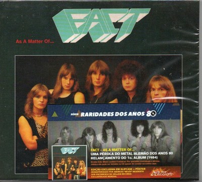FACT - As A Matter Of...(BRA IMPORT*GER HEAVY METAL 1984*REMASTERED*ACCEPT*POSTE