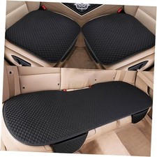 Universal Ice Silk Car Seat Cover Summer Auto Cool Cushion Breathable Black