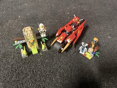LEGO Ninjago Lot Of 2 Sets 9440 9441 Kai s Blade Cycle, Venomari Shrineh Read*