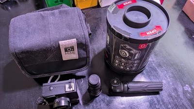 I'm Back Yashica Mini Mirrorless Camera with extras