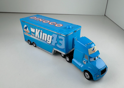 Disney Pixar Cars Rare Original #43 The King Dinoco Hauler Semi