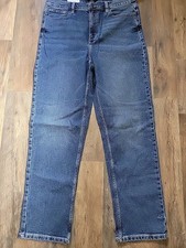 Calvin Klein Vintage Straight High Rise Stretch Size 12 NWT