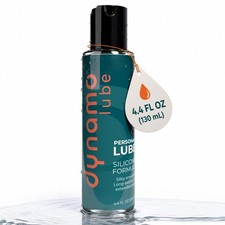 Dynamo Lube Silicone Based Formula 4.4oz - 4.4 Fl Oz (Pack of 1), Clear