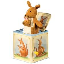 Schylling Jack in the Box - Kangaroo Toy, Pop-Up Music Fun, Ages 18mo 