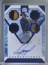 2019 Panini Chronicles Rookie Cornerstones Quartz 24/25 Luis Urias #14 Auto 0a7