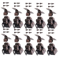 12 Sets Double Roller Catch Cabinet Latch Zinc Alloy Spring Loaded Lock