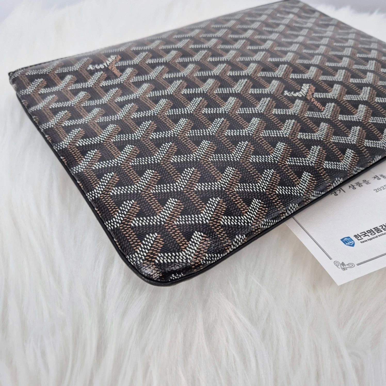 Frizione Goyard Senna MM Nera 12345 125874366