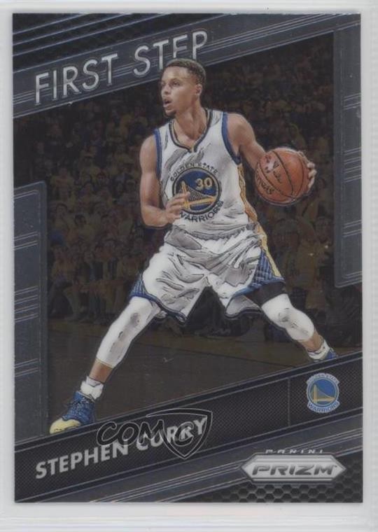 2016-17 Panini Prizm First Step Stephen Curry #4 9qd