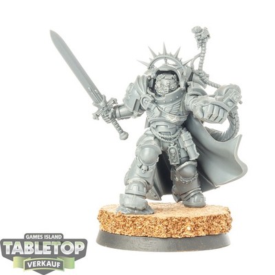 Space Marines - Captain in Gravis Armour - unbemalt