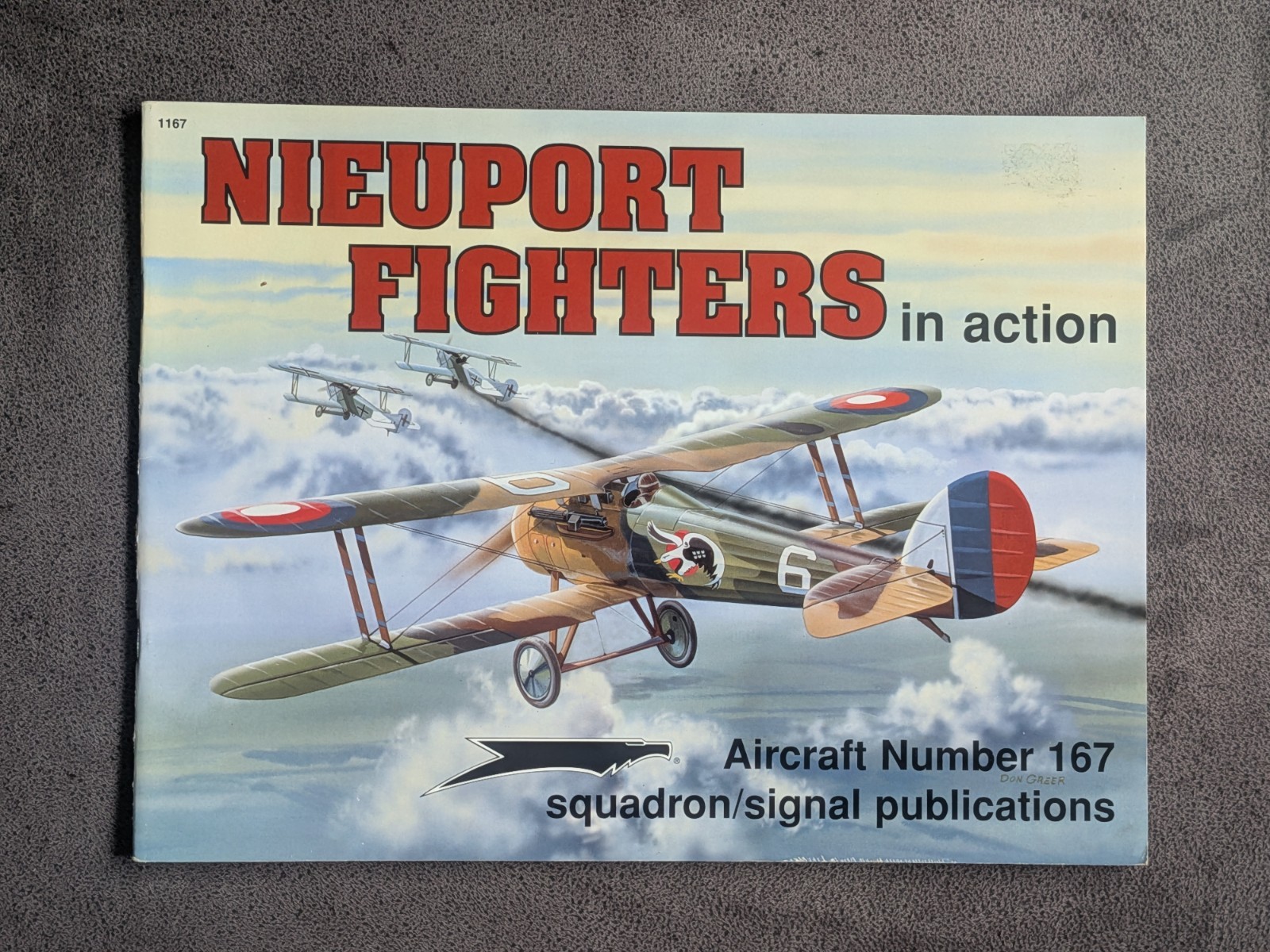 Nieuport Fighters In Action Squadron Signal Publications  Book