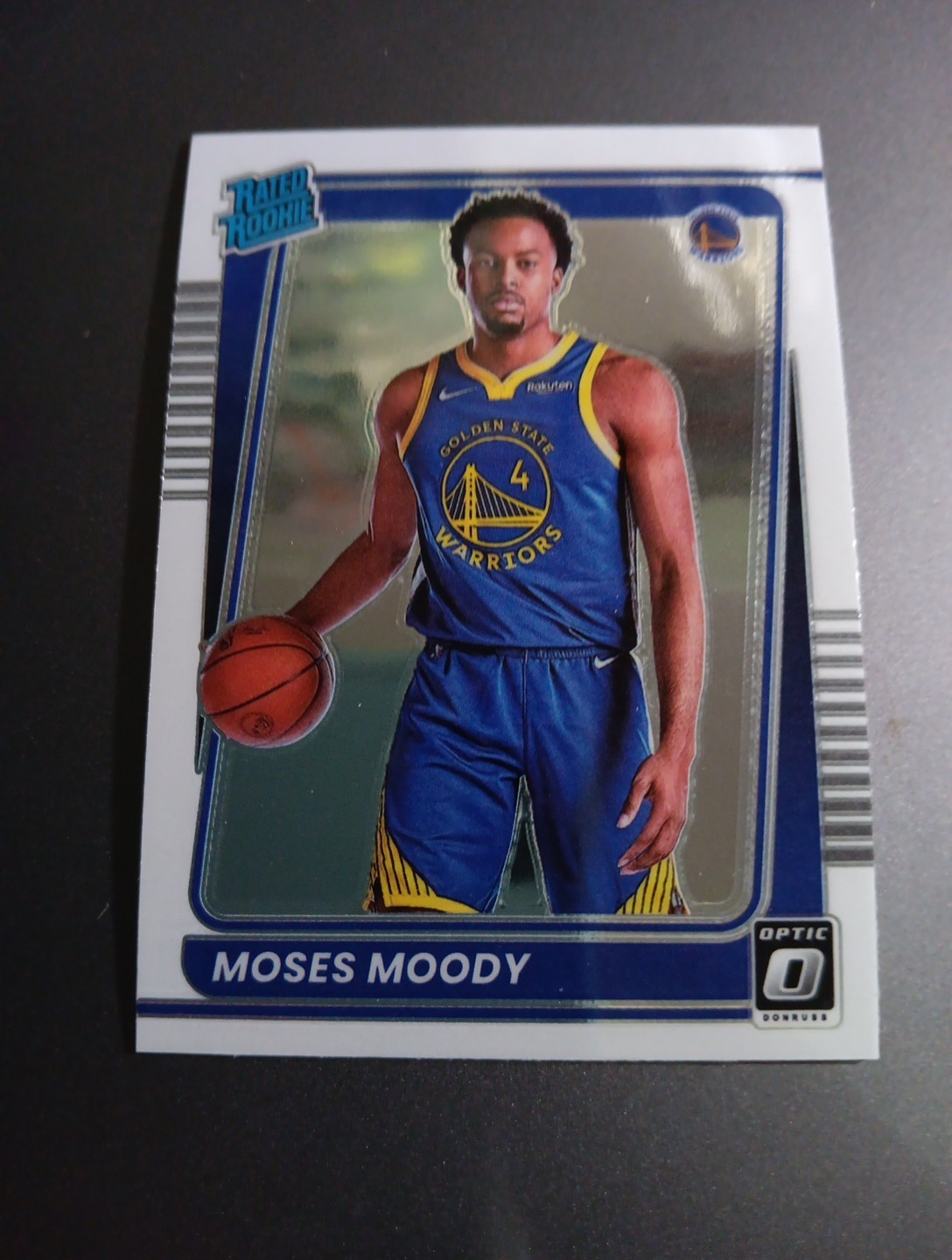 2021-22 Panini Donruss Optic - Rated Rookie Moses Moody #184 (RC)