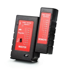 Network Cable Tester Ethernet RJ45 RJ11 RJ12 Cat5/6 UTP POE Continuity Tool