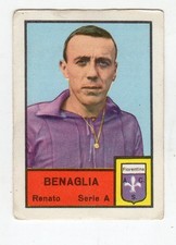 figurina calciatori mira 1964 fiorentina benaglia (bl)