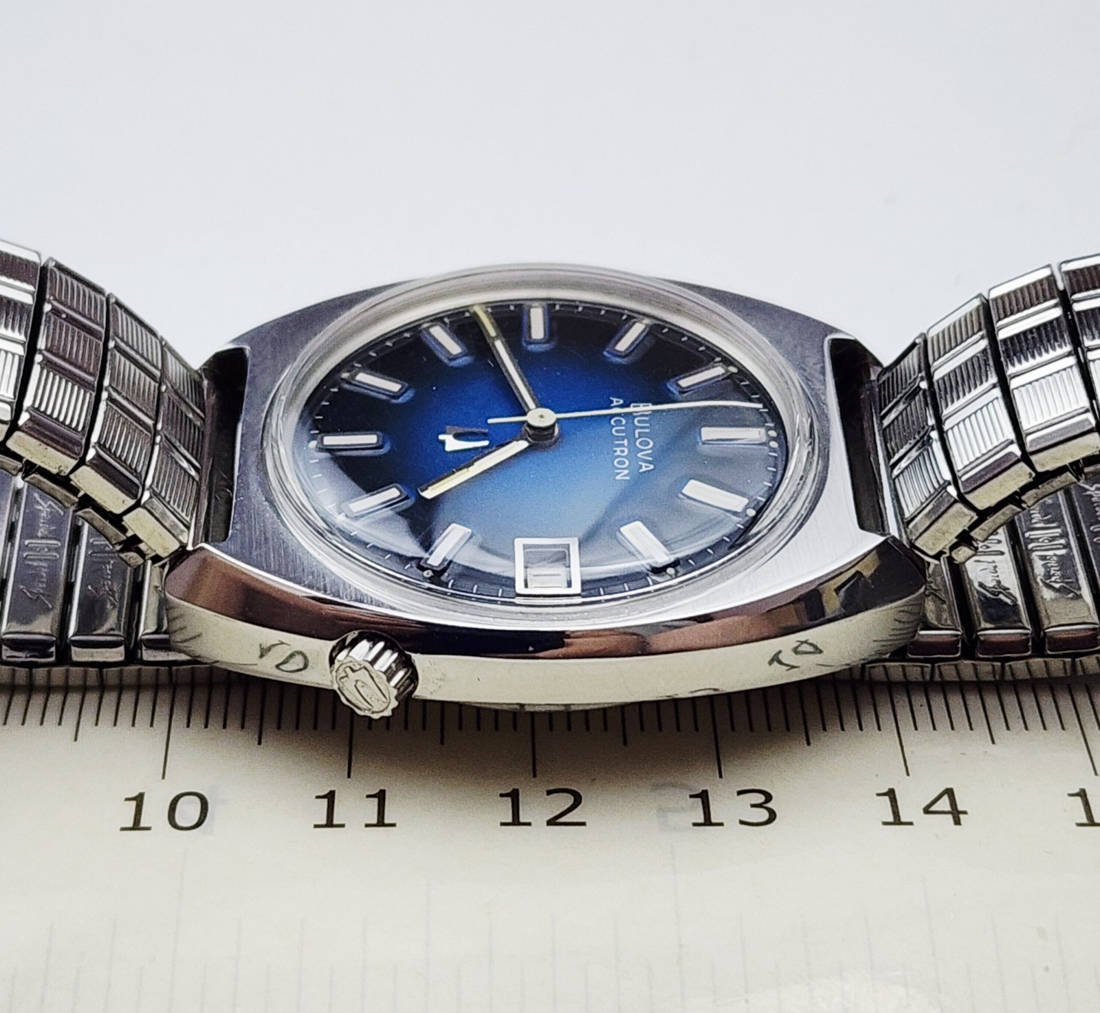 Men's Vintage 1974 TUNING FORK Watch BULOVA ACCUTRON Cal.2181