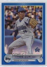 2022 Topps NPB Nippon Professional Baseball Blue Foil 38/50 Shinichi Ohnuki 1ek2