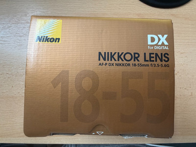 Nikon AF-P DX NIKKOR 18 55mm f/3.5-5.6G Objektiv   Neu & OVP