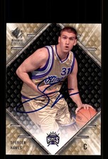 Signed Basketball Card Auto Spencer Hawes 2007-08 SP Rookie Edition #67 Kings