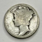 Mercury Dime 90% Silver Junk Exact Coin Pictured - 08