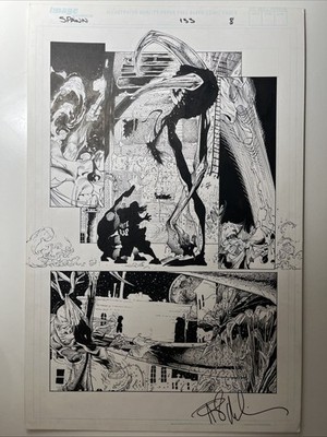 Spawn Issue 133   Pg. 8   Angel Medina Original Art   Violator  