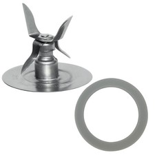 Blender Ice Blade and O-Ring Gasket Compatible with small, Stainless Steel