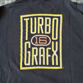 VTG 90s Devils Crush Turbo Grafx 16 Video Game Pinball SINGLE STITCH T Shirt L