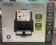 NEW in Box Epson WorkForce ES-400 II Duplex Desktop Document Scanner
