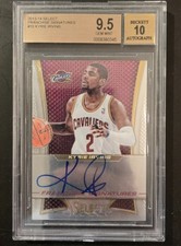 2013 PANINI SELECT KYRIE IRVING #10 FRANCHISE SIGNATURES AUTO GEM MINT BGS 9.5